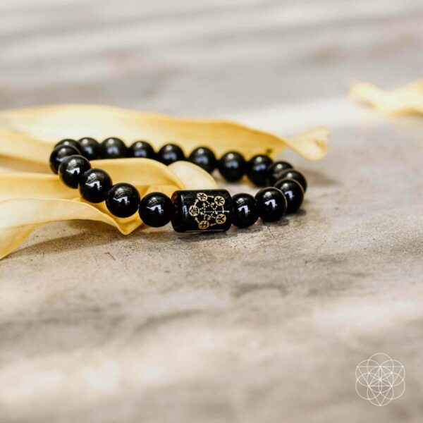 Rainbow Obsidian Protection Bracelet - Image 5