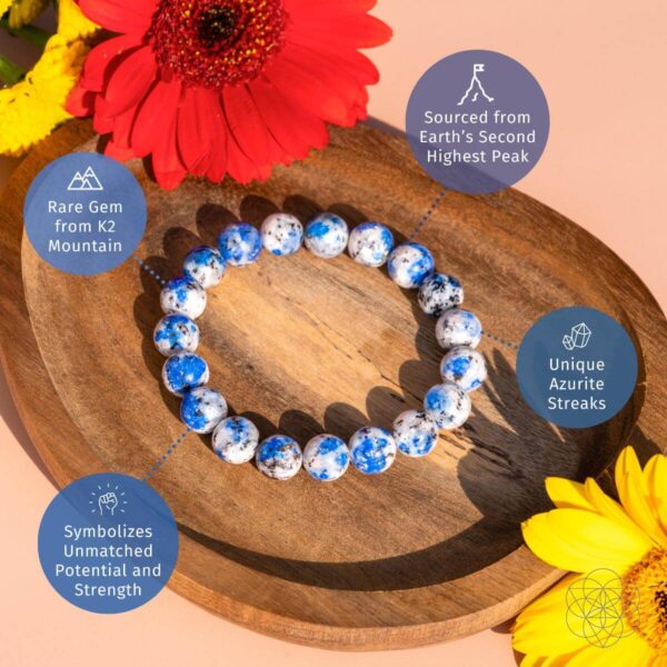 Rare K2 Stone Bracelet of Spiritual Adventure - Image 4
