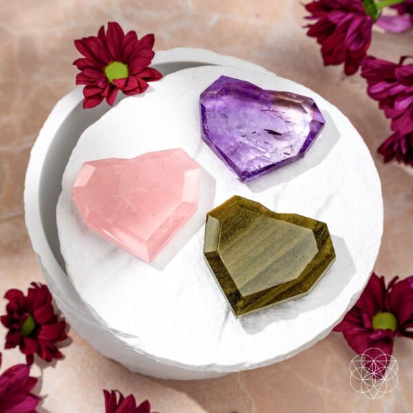 Royal Diamond Heart - Brazilian Amethyst for Manifestation - Image 7