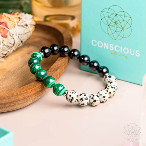 Soul Reset: Dalmatian Jasper Bracelet of Healing - Image 7