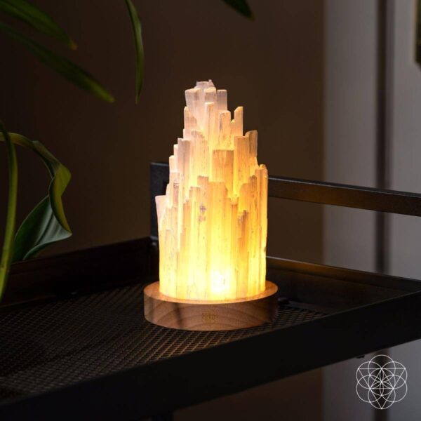 The Cleanse-All Selenite Lamp - 2 Pounds of Healing Power - Image 9