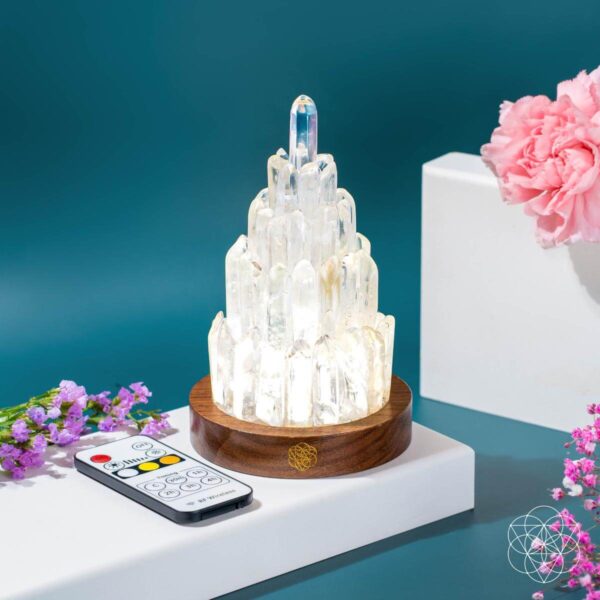 The Clear Quartz Manifestation Tower Lamp - Image 6