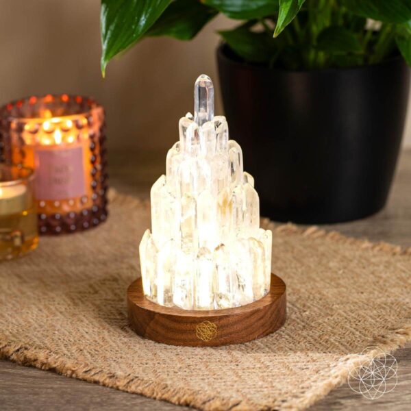 The Clear Quartz Manifestation Tower Lamp - Image 7