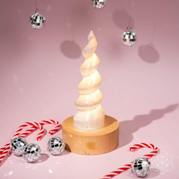 Therapy By Light - Selenite Flame Lamp - Image 9