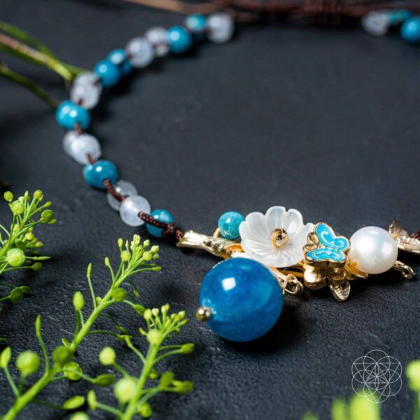 Triple Crystal Anklet of Positivity - Image 6