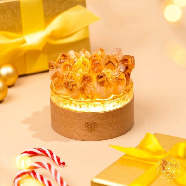 Turn My Life to Gold - Midas Citrine Lamp - Image 4