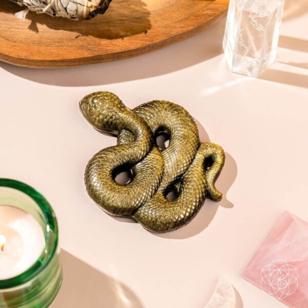 Unbroken: The Gold Obsidian Serpent Totem - Image 6