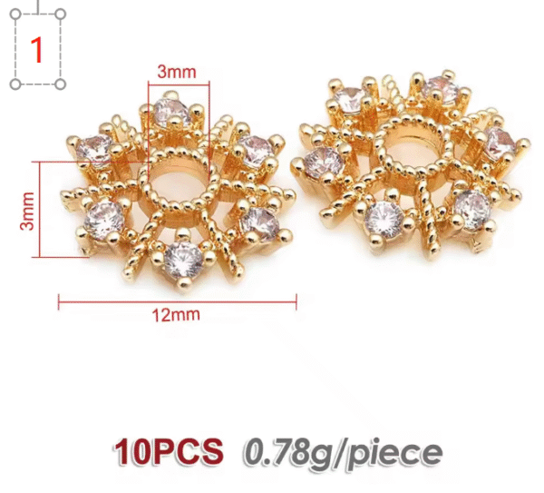 Flower bead hat - Image 2
