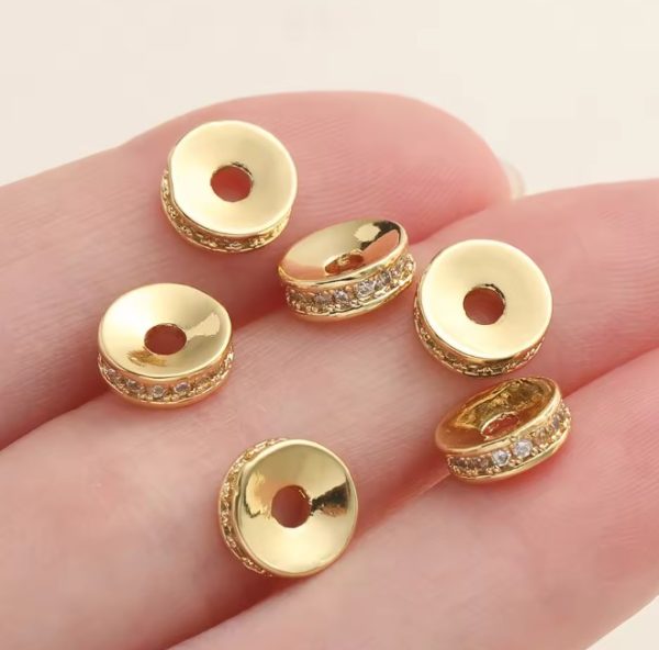 Zircon spacer beads - Image 4